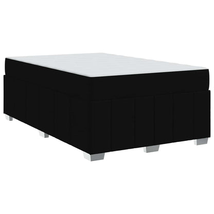 Struttura del letto con materasso Nero 120 x 200 cm Tessuto | homemem39