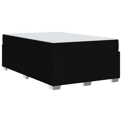 Struttura del letto con materasso Nero 120 x 200 cm Tessuto | homemem39