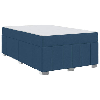 Struttura del letto con materasso Blu 120 x 200 cm Tessuto | homemem39