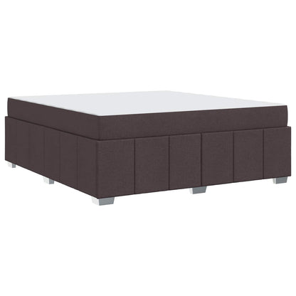 Struttura del letto Marrone Scuro 180 x 200 cm Tessuto | homemem39