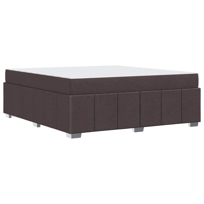 Struttura del letto Marrone Scuro 180 x 200 cm Tessuto | homemem39
