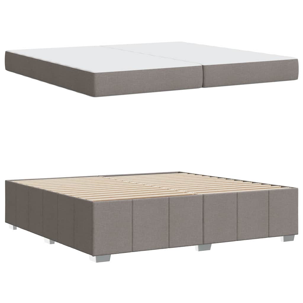 Struttura del letto con materasso Talpa 200 x 200 cm Tessuto | homemem39