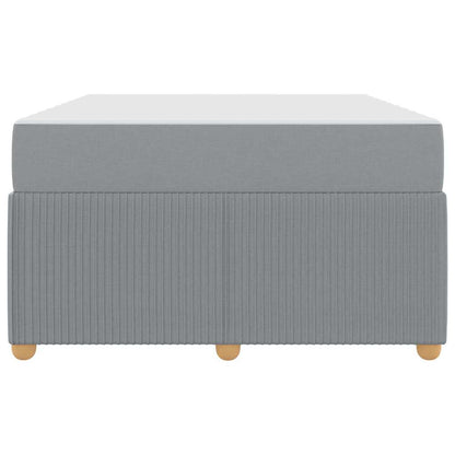 Struttura del letto Grigio chiaro 120 x 190 cm Tessuto