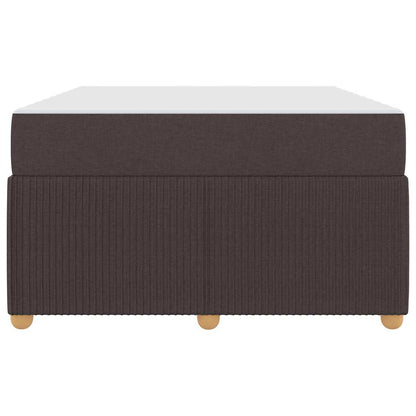 Struttura del letto Marrone Scuro 120 x 190 cm Tessuto | homemem39