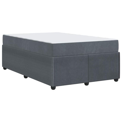 Struttura del letto Grigio scuro 120 x 190 cm Tessuto | homemem39