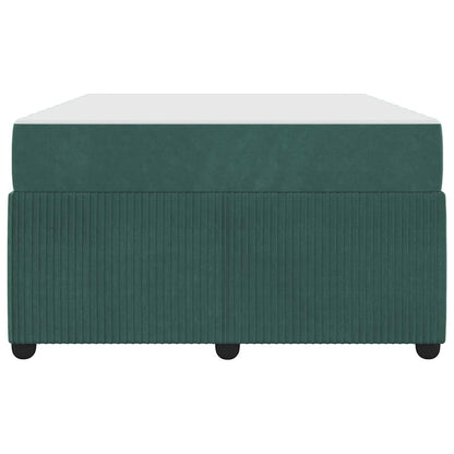 Struttura del letto Verde Scuro 120 x 190 cm Tessuto | homemem39