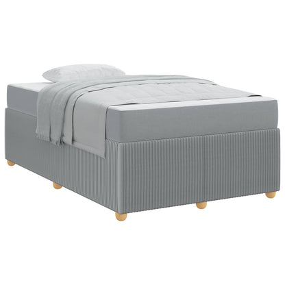Struttura del letto Grigio chiaro 120 x 200 cm Tessuto | homemem39