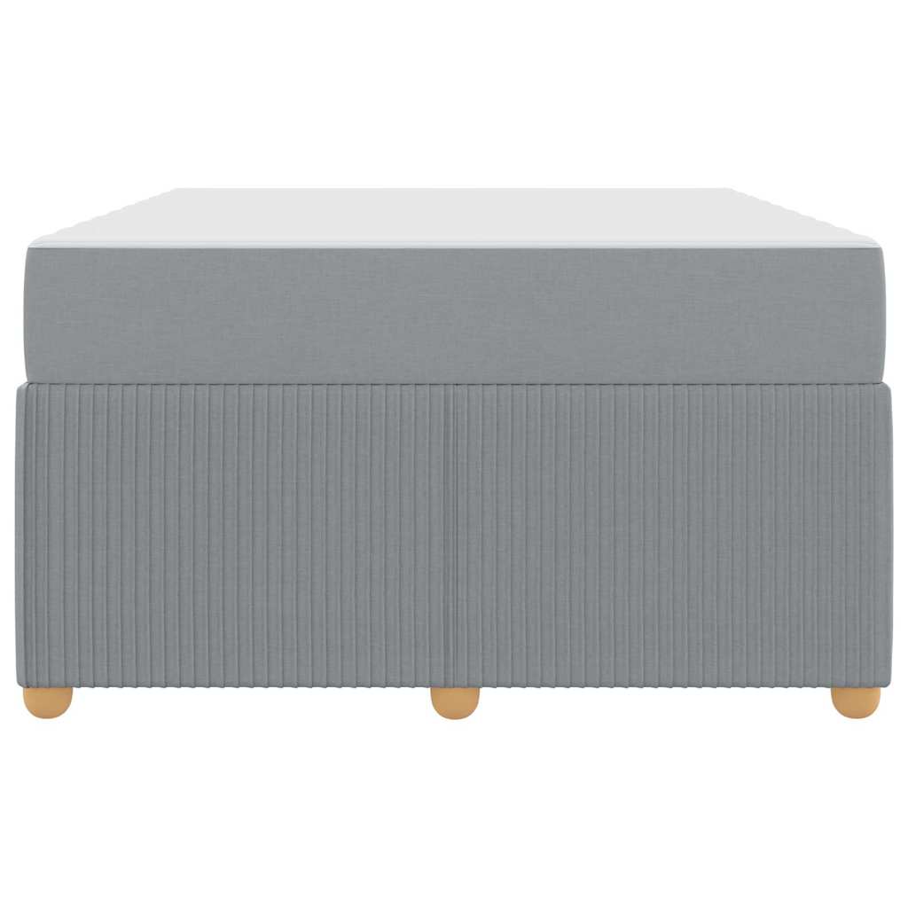 Struttura del letto Grigio chiaro 120 x 200 cm Tessuto | homemem39