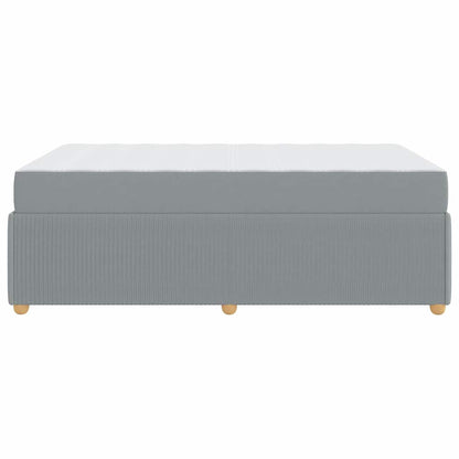 Struttura del letto Grigio chiaro 120 x 200 cm Tessuto | homemem39