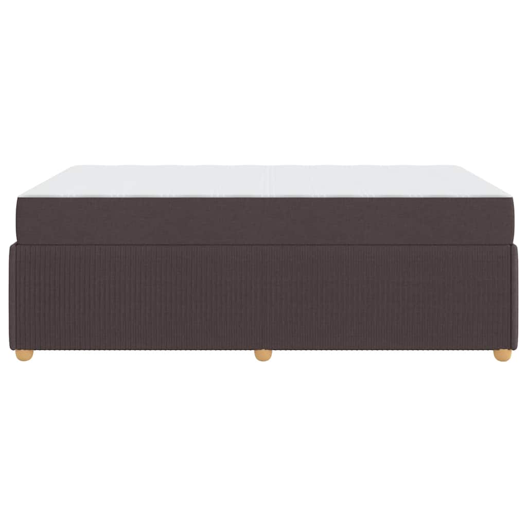 Struttura del letto Marrone Scuro 120 x 200 cm Tessuto | homemem39