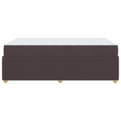 Struttura del letto Marrone Scuro 120 x 200 cm Tessuto | homemem39