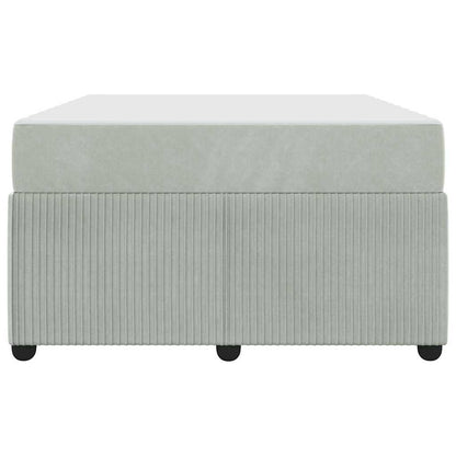Struttura del letto Grigio chiaro 120 x 200 cm Tessuto | homemem39
