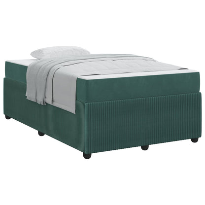 Struttura del letto Verde Scuro 120 x 200 cm Tessuto | homemem39