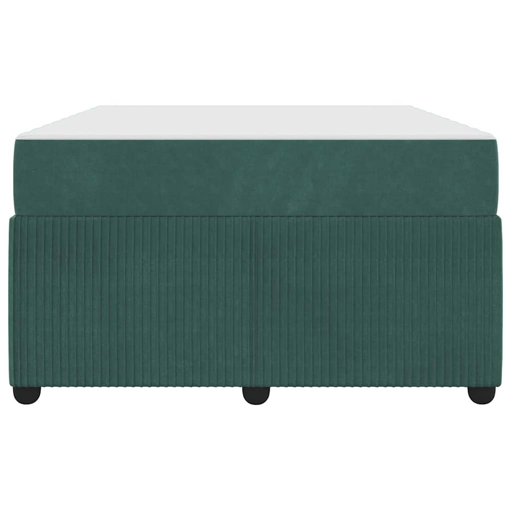 Struttura del letto Verde Scuro 120 x 200 cm Tessuto | homemem39