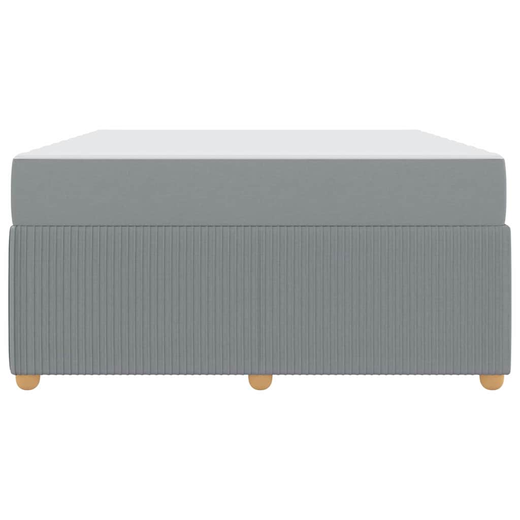 Struttura del letto Grigio chiaro 140 x 200 cm Tessuto