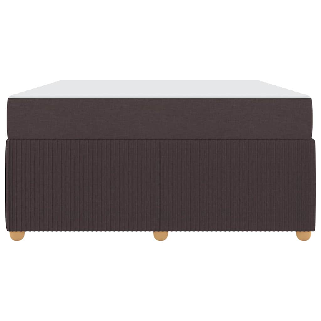 Struttura del letto Marrone Scuro 140 x 200 cm Tessuto | homemem39