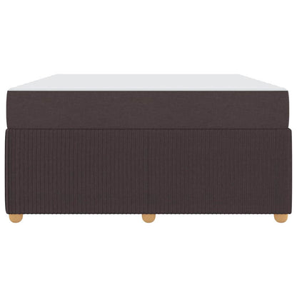 Struttura del letto Marrone Scuro 160 x 200 cm Tessuto | homemem39