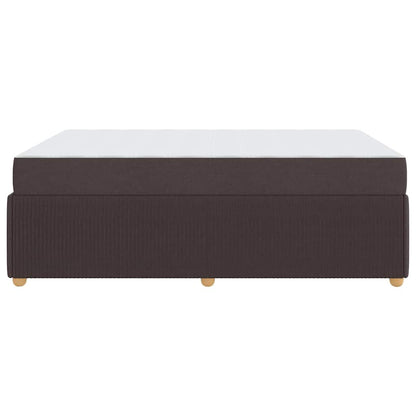 Struttura del letto Marrone Scuro 160 x 200 cm Tessuto | homemem39