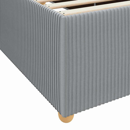 Struttura del letto Grigio chiaro 180 x 200 cm Tessuto | homemem39