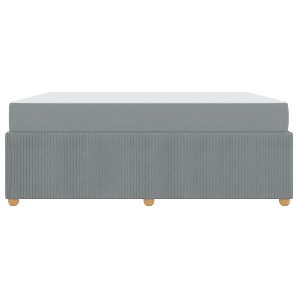 Struttura del letto Grigio chiaro 180 x 200 cm Tessuto | homemem39