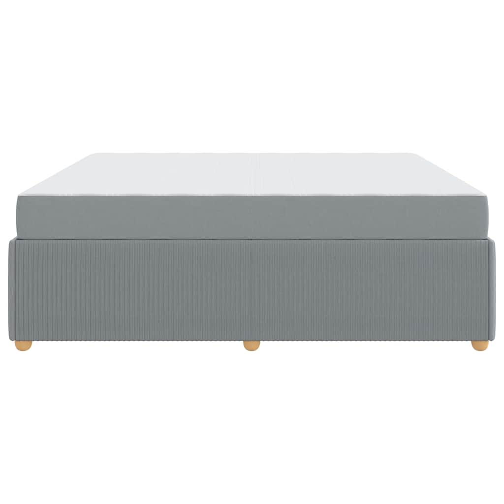 Struttura del letto Grigio chiaro 180 x 200 cm Tessuto | homemem39