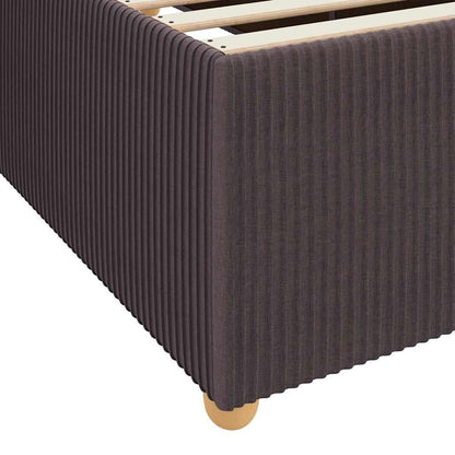 Struttura del letto Marrone Scuro 180 x 200 cm Tessuto | homemem39