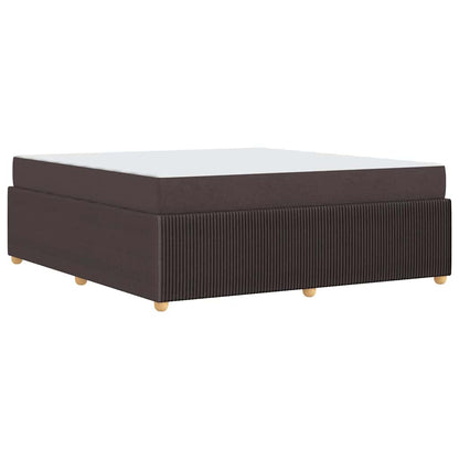 Struttura del letto Marrone Scuro 180 x 200 cm Tessuto | homemem39
