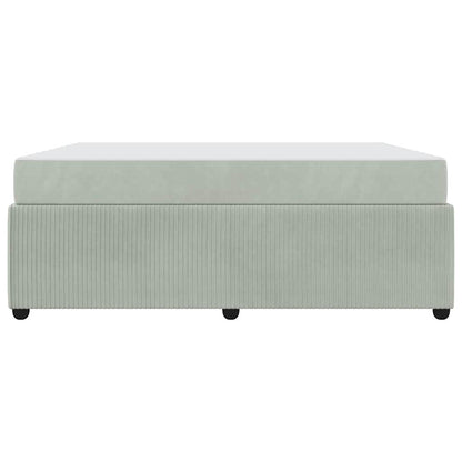 Struttura del letto Grigio chiaro 180 x 200 cm Tessuto | homemem39