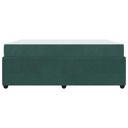 Struttura del letto Verde Scuro 180 x 200 cm Tessuto | homemem39