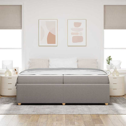 Struttura del letto con materasso Talpa 200 x 200 cm Tessuto | homemem39