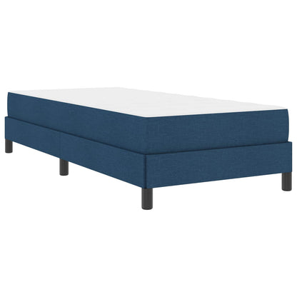 Letto a molle con materasso Blu 80 x 200 cm Tessuto | homemem39
