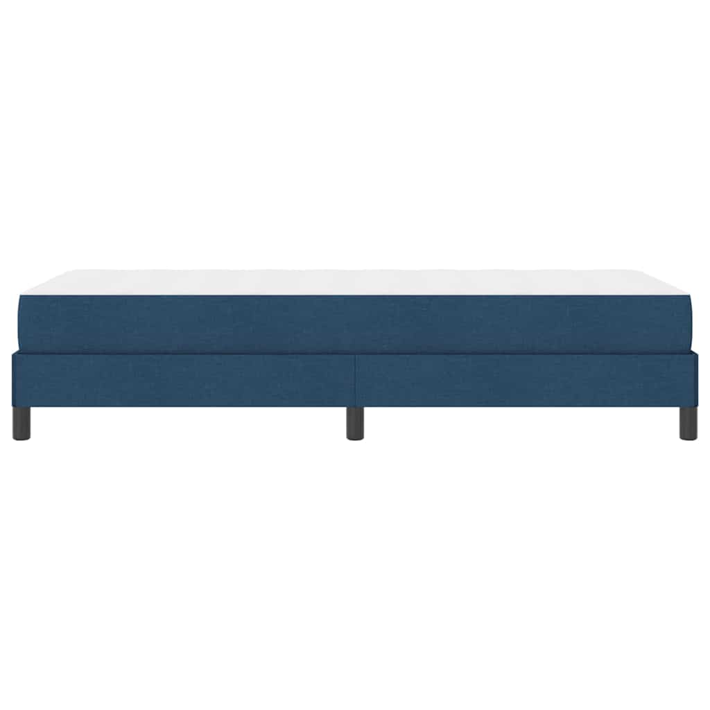 Letto a molle con materasso Blu 90 x 200 cm Tessuto | homemem39