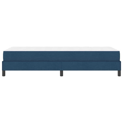 Letto a molle con materasso Blu 100 x 200 cm Tessuto | homemem39