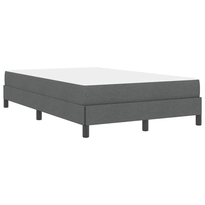 Letto a molle con materasso Grigio scuro 120 x 190 cm Tessuto | homemem39
