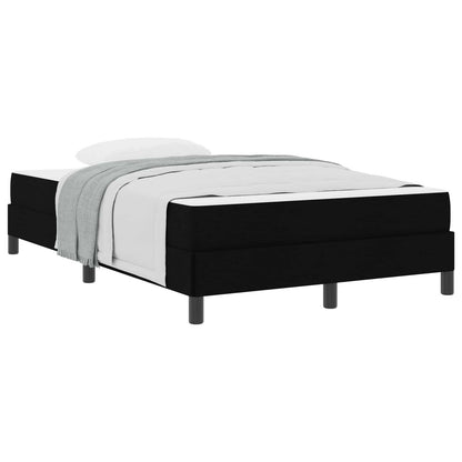 Letto a molle con materasso Nero 120 x 190 cm Tessuto | homemem39