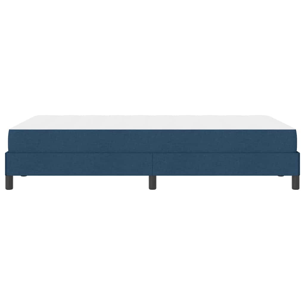 Letto a molle con materasso Blu 120 x 190 cm Tessuto | homemem39