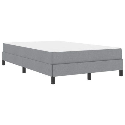 Letto a molle con materasso Grigio chiaro 120 x 200 cm Tessuto | homemem39