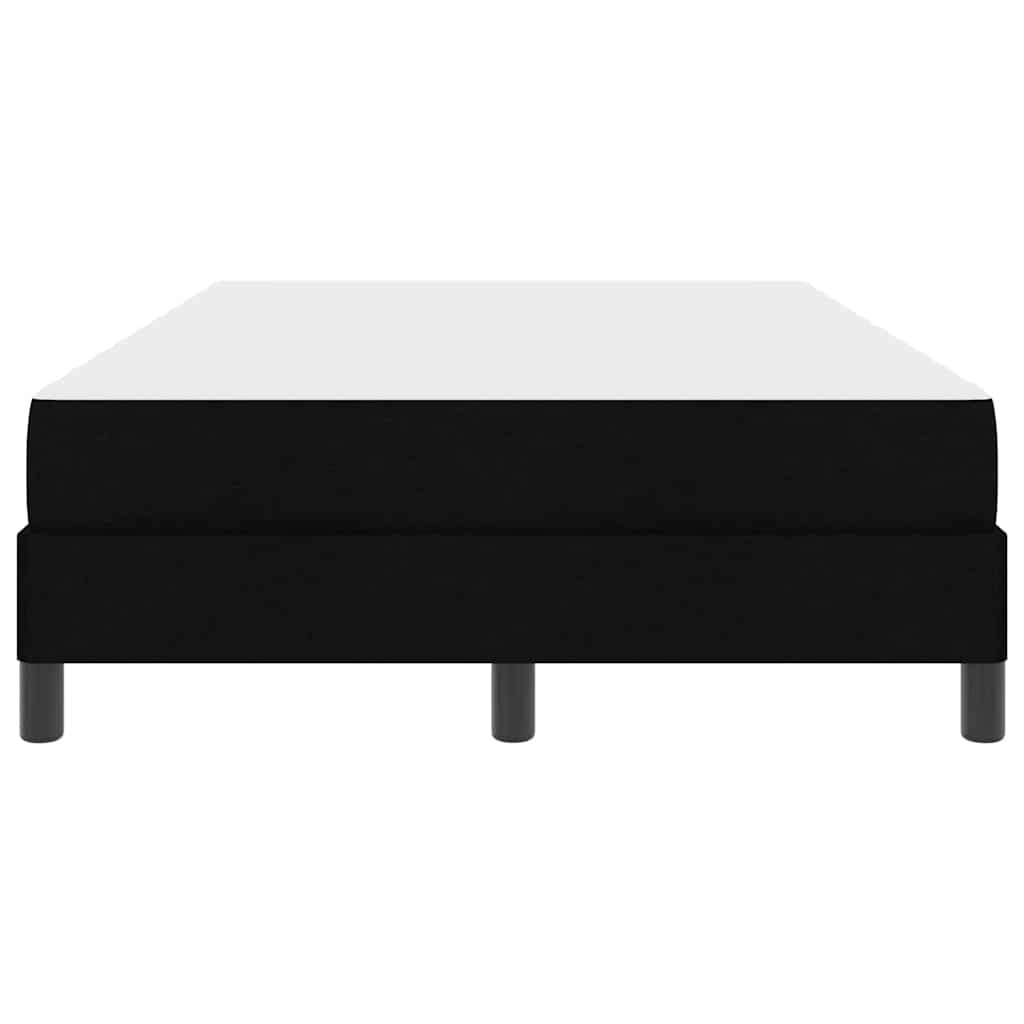 Letto a molle con materasso Nero 120 x 200 cm Tessuto | homemem39