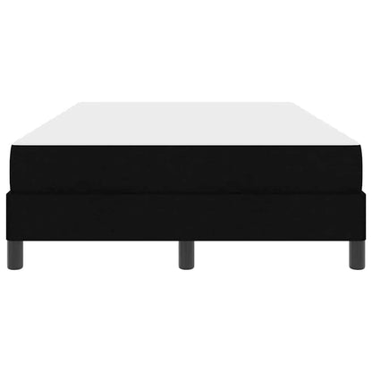 Letto a molle con materasso Nero 120 x 200 cm Tessuto | homemem39