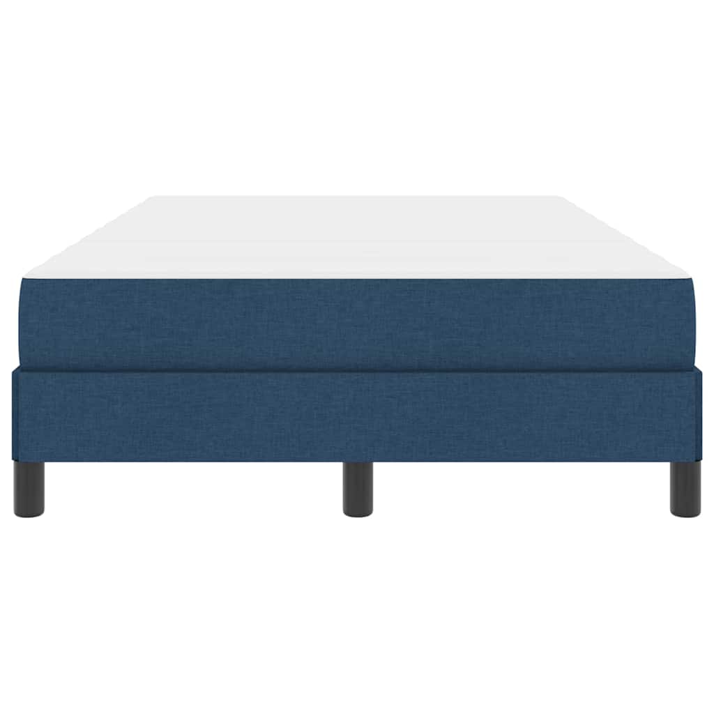 Letto a molle con materasso Blu 120 x 200 cm Tessuto | homemem39