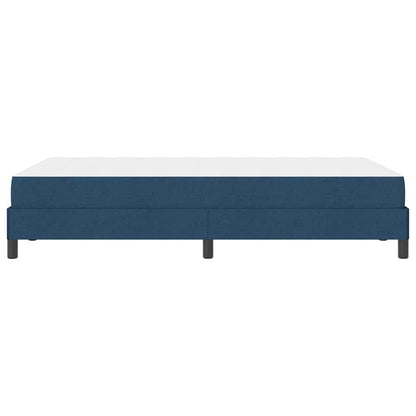 Letto a molle con materasso Blu 120 x 200 cm Tessuto | homemem39