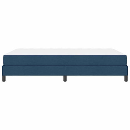 Letto a molle con materasso Blu 140 x 190 cm Tessuto | homemem39