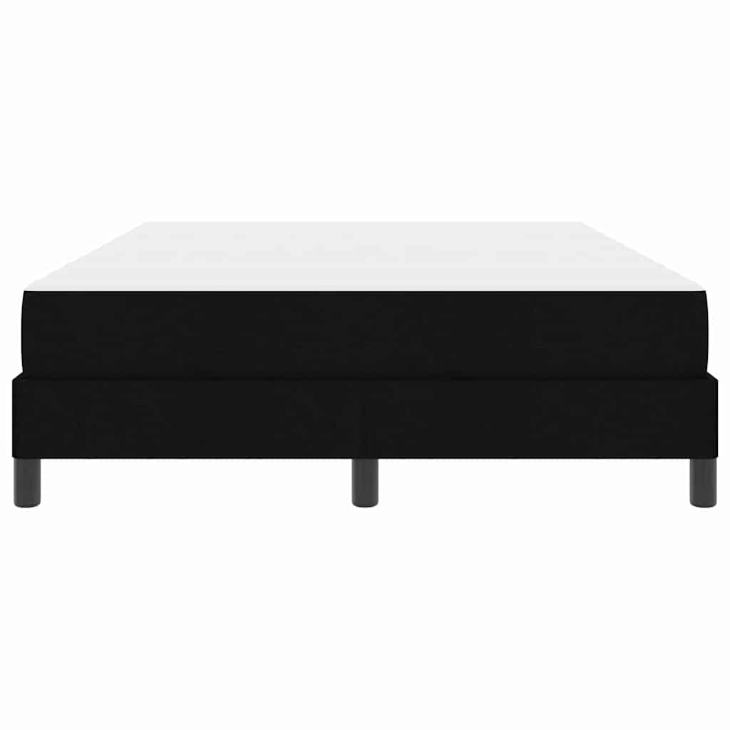 Letto a molle con materasso Nero 140 x 200 cm Tessuto | homemem39