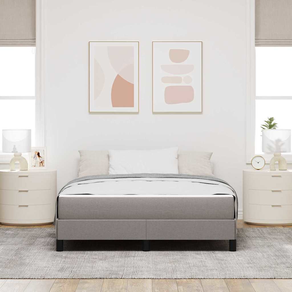 Letto a molle con materasso Talpa 140 x 200 cm Tessuto | homemem39