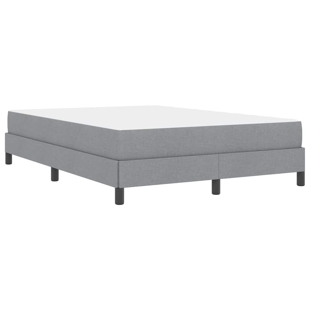 Letto a molle con materasso Grigio chiaro 160 x 200 cm Tessuto | homemem39