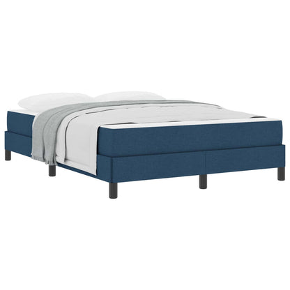 Letto a molle con materasso Blu 160 x 200 cm Tessuto | homemem39