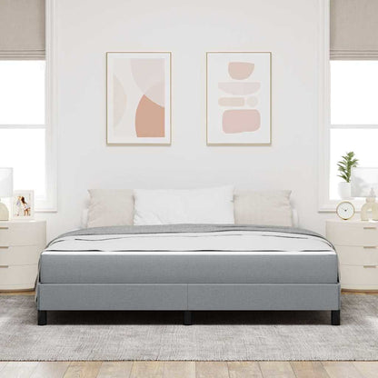 Letto a molle Grigio chiaro 180 x 200 cm Tessuto | homemem39