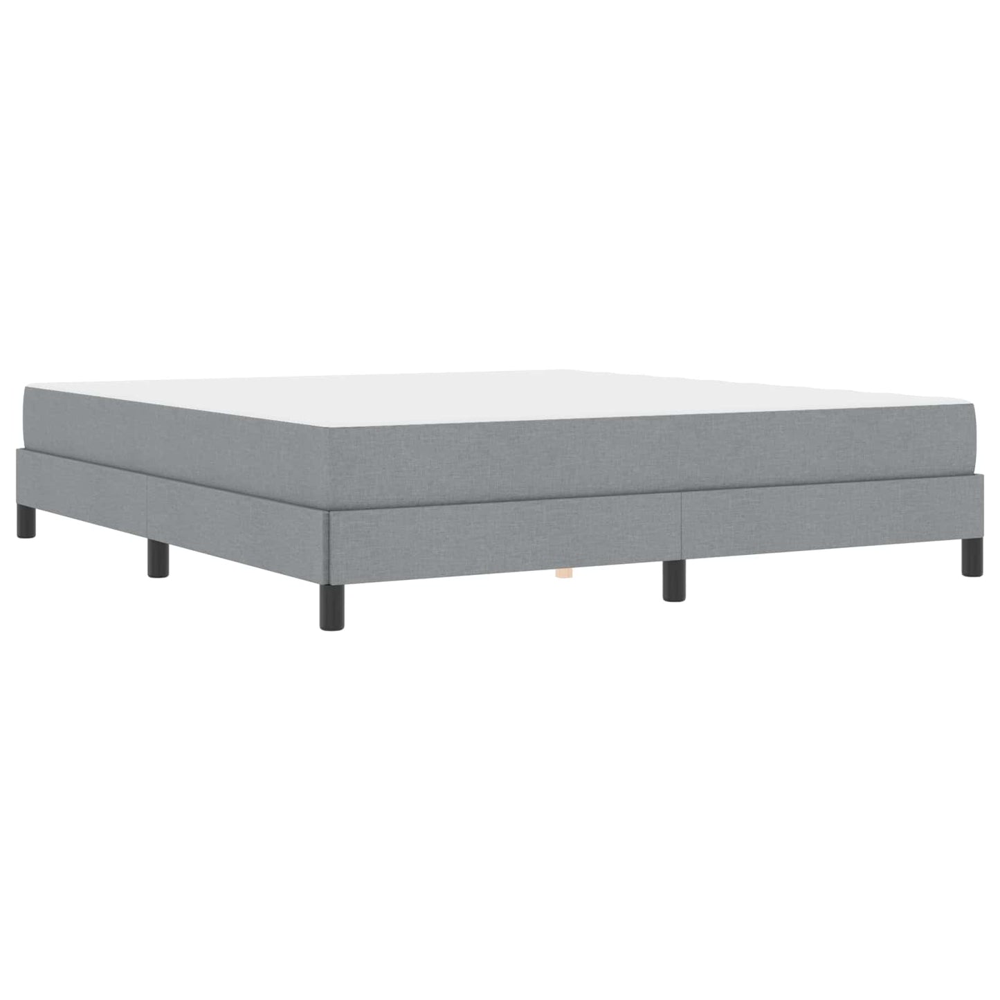 Letto a molle Grigio chiaro 180 x 200 cm Tessuto | homemem39
