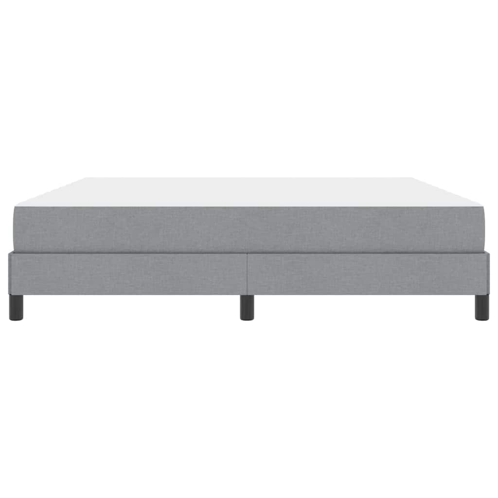 Letto a molle Grigio chiaro 180 x 200 cm Tessuto | homemem39
