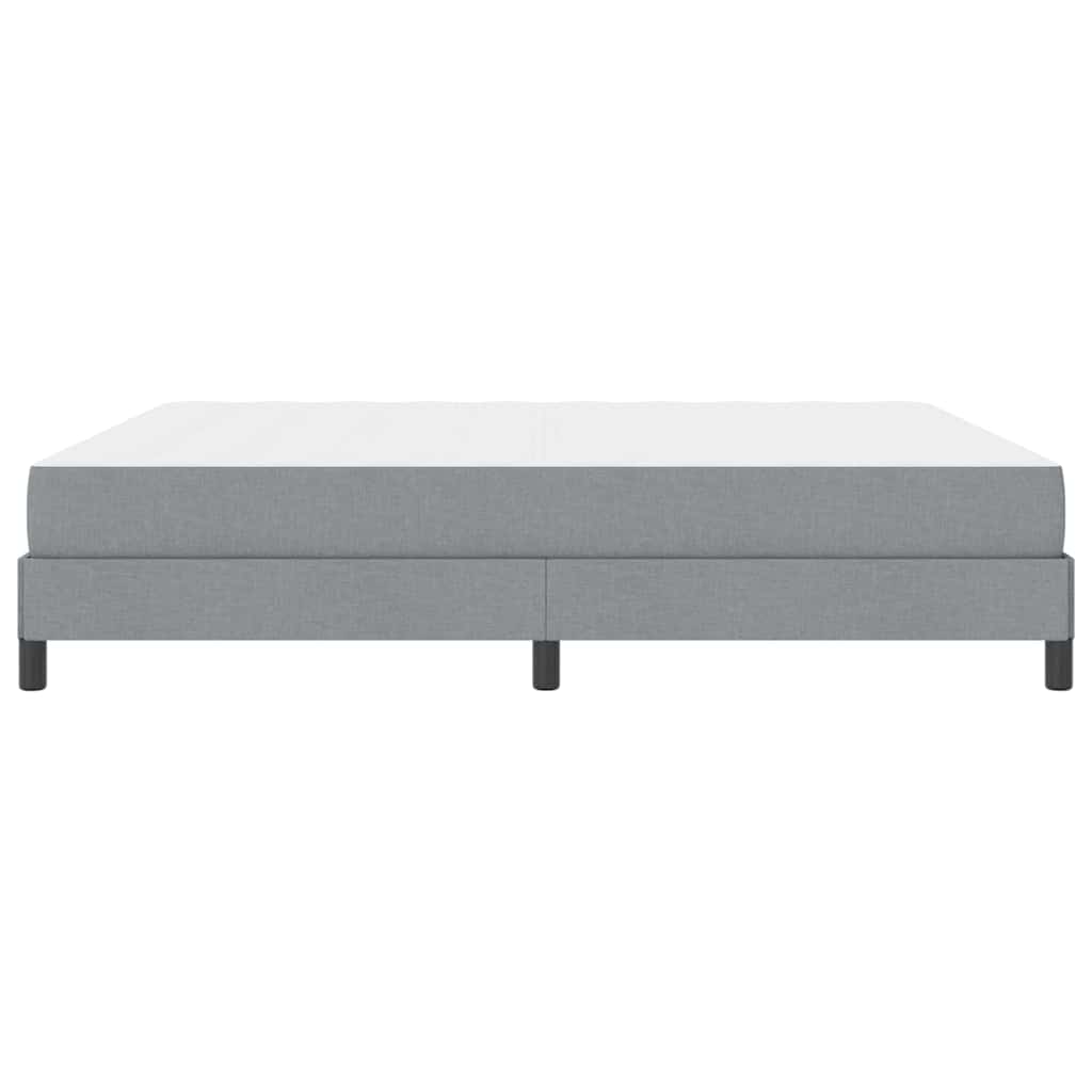 Letto a molle Grigio chiaro 180 x 200 cm Tessuto | homemem39